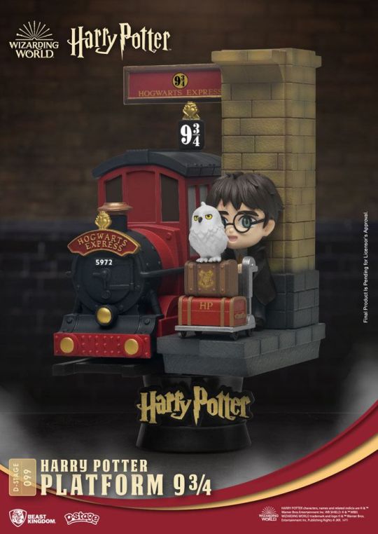 Figura Harry Potter En Plataforma 9 3/4 Standard Version Harry Potter D Stage