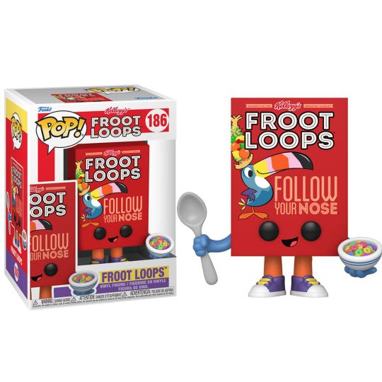 Figura Froot Loops Cereal Box
