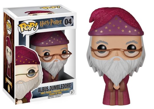 Figura Albus Dumbledore Rojo Harry Potter Pop 04