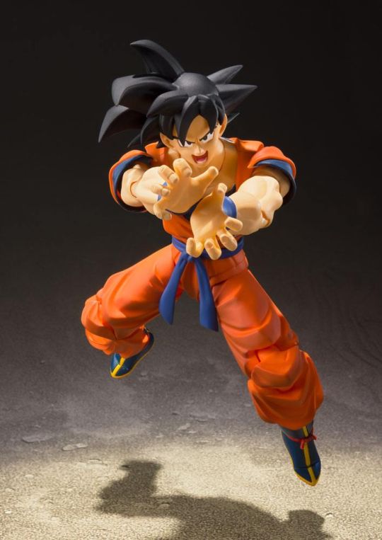 Figura Sh Figuarts Son Goku Base A Saiyan Raised On Earth Dragon Ball Z