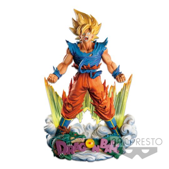 Figura Son Goku Ssj Super Master Stars Diorama The Brush Dragon Ball Z