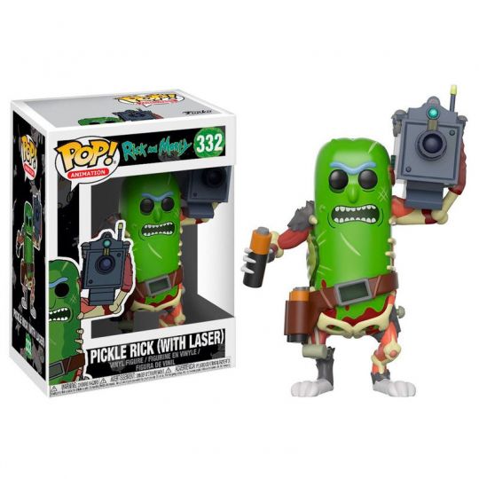 Portada Pickle Rick With Laser