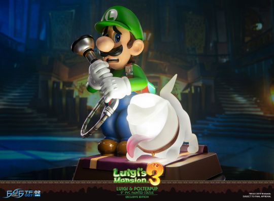Figura Luigi & Polterpup Collector's Edition Nintendo Luigi's Mansion 3