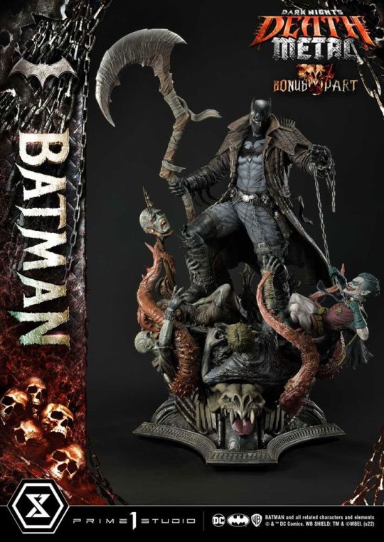 Figura Estatua Batman Deluxe Bonus Version Marvel Comics Dark Knights Death Metal