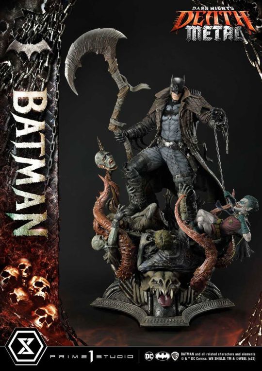 Figura Estatua Batman Marvel Comics Dark Knights Death Metal