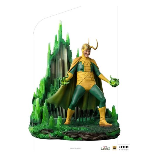 Figura Estatua Classic Loki Variant Loki Marvel Comics Deluxe Art Scale