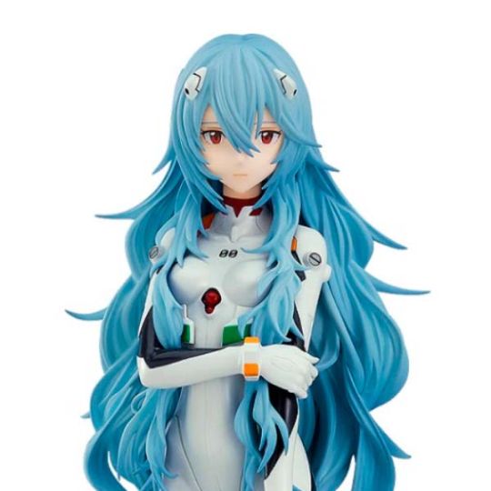 Figura Rei Ayanami Long Hair Evangelion 3.0+1.0 Thrice Upon A Time Pop Up Parade