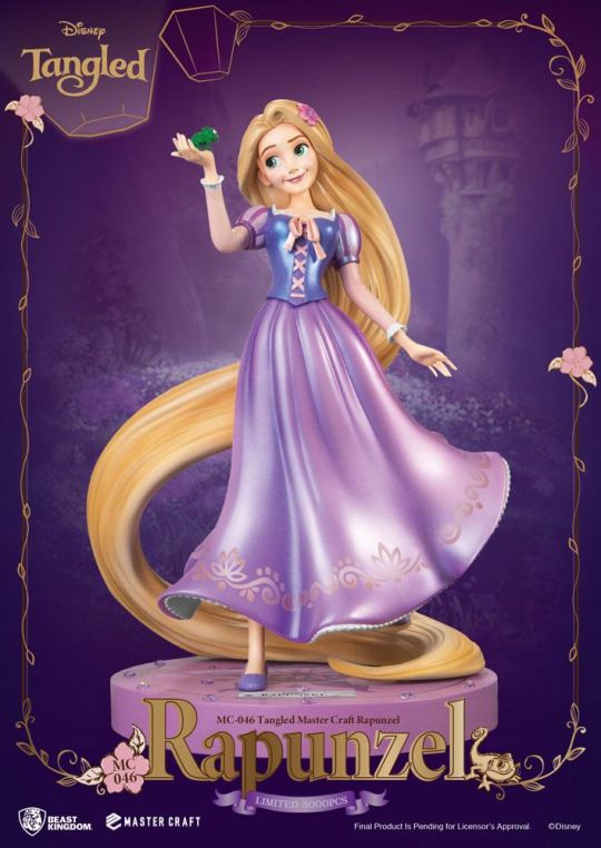 Figura Estatua Rapunzel Enredados Disney Master Craft