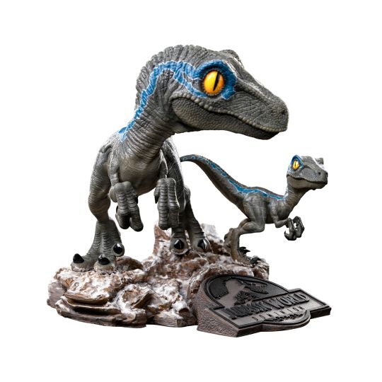 Figura Blue Y Beta Jurassic World Dominion Mini Co