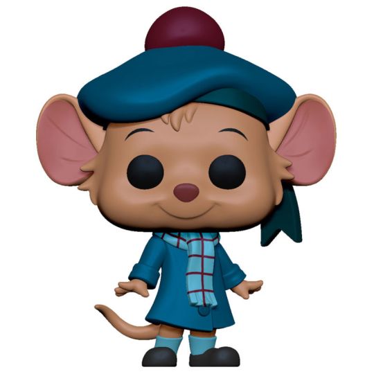 Figura Olivia Flaversham Basil El Raton Super Detective Disney Pop! 775