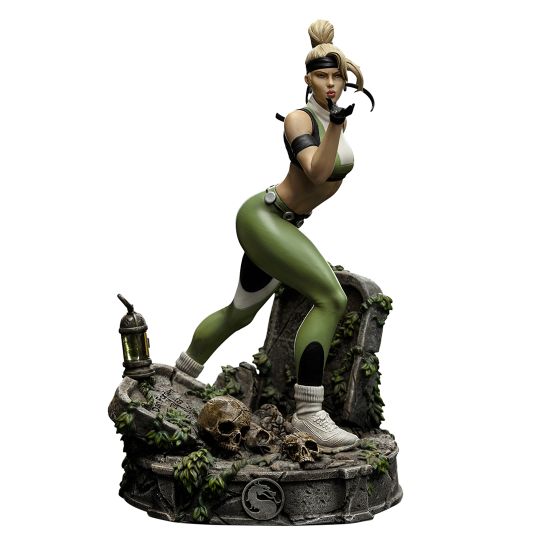 Figura Estatua Sonya Blade Mortal Kombat Bds Art Scale