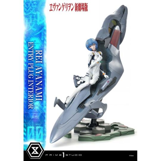 Figura Estatua Rei Ayanami Bonus Version Rebuild Of Evangelion