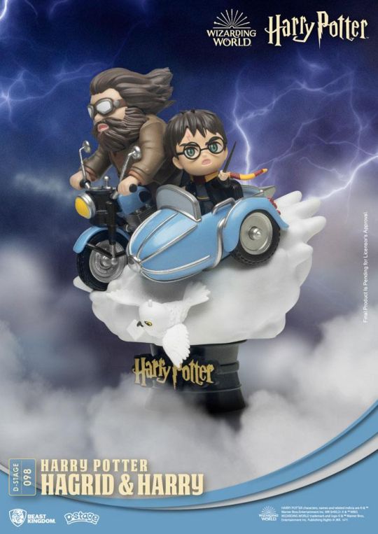 Figura Harry Potter Y Hagrid Standard Version Harry Potter D Stage