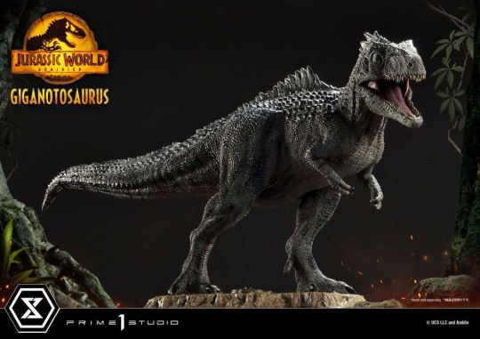 Figura Estatua Giganotosaurus Toy Version Jurassic World Dominion Prime Collectibles