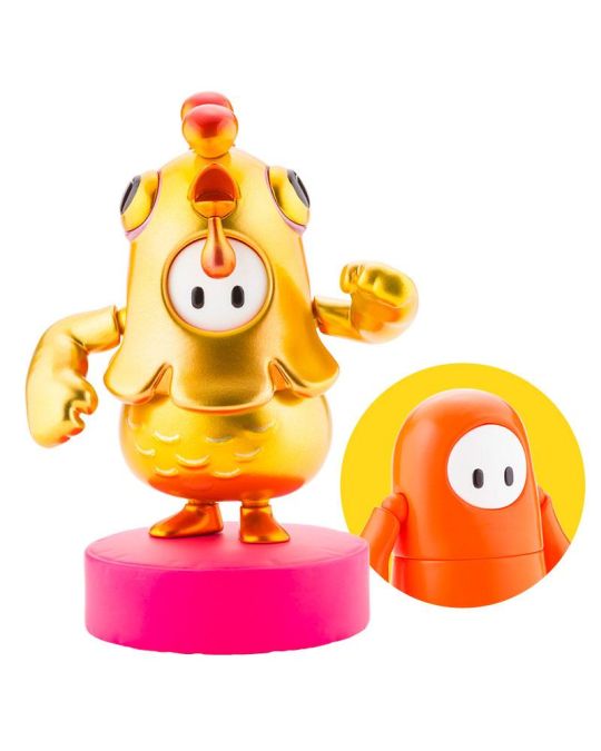 Figura Orangeade × Golden Chicken Costume Fall Guys Ultimate Knockout Action Figure Pack Legendary Edition