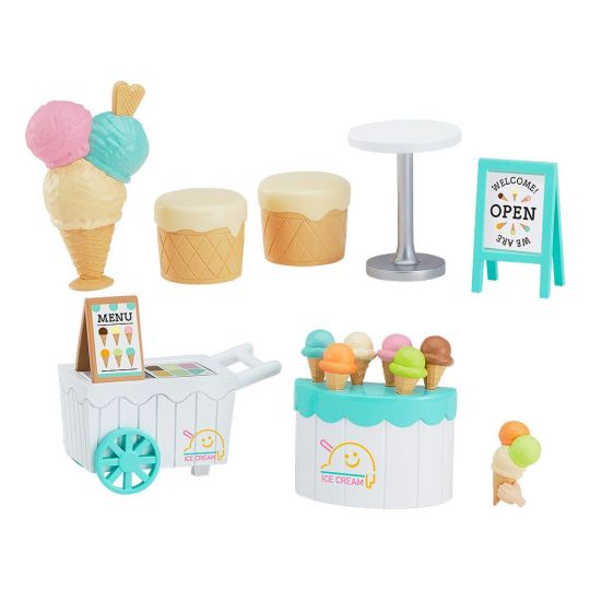 Figura Nendoroid More Accesorios Ice Cream Shop