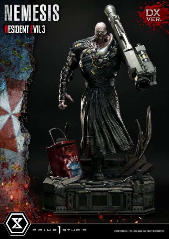 Figura Estatua Nemesis Deluxe Version Resident Evil 3 Ultimate Premium Masterline