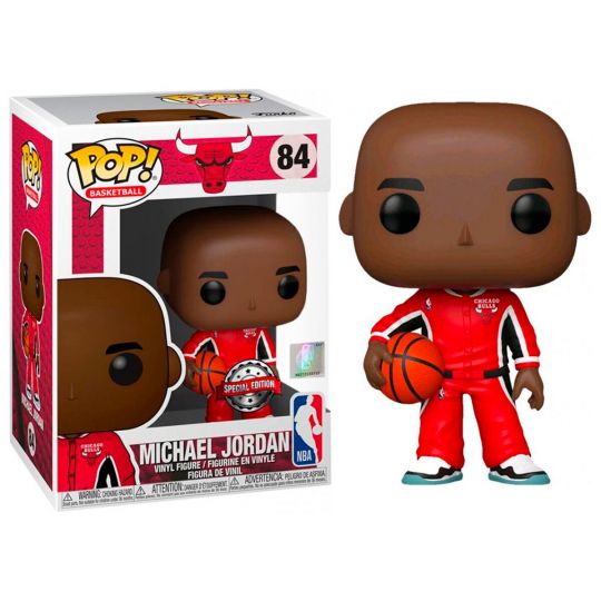 Portada Michael Jordan (Chandal Rojo Calentamiento)