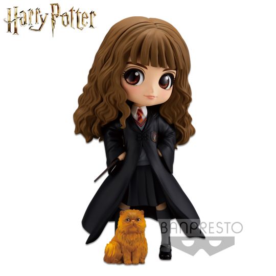 Figura Hermione Granger & Crookshanks Harry Potter Q Posket