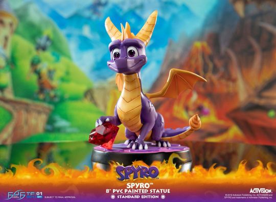 Figura Spyro The Dragon *Embalaje Dañado*