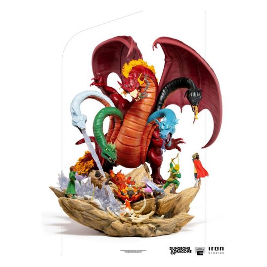 Figura Estatua Tiamat Battle Dungeons & Dragons Demi Art Scale