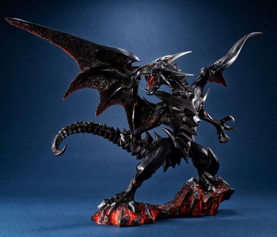 Figura Dragon Negro De Ojos Rojos Yu-Gi-Oh! Duel Monsters Art Works Monsters