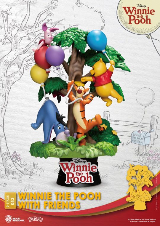 Figura Winnie The Pooh With Friends Disney D-Stage
