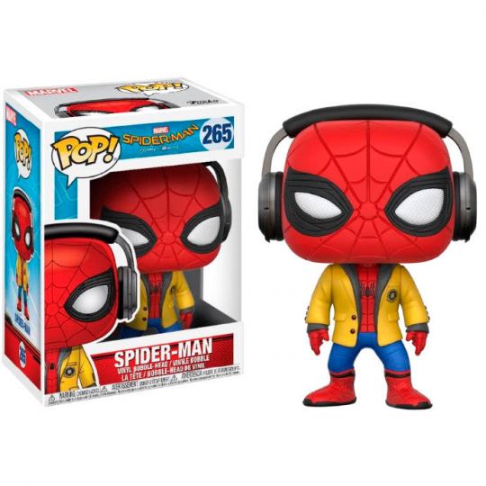 Figura Spider-Man Con Auriculares