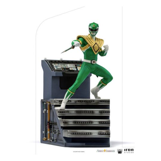 Figura Estatua Green Ranger Power Rangers Bds Art Scale