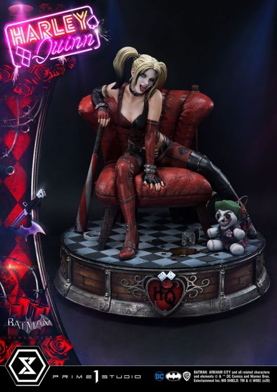 Figura Estatua Harley Quinn Batman Arkham City Museum Masterline