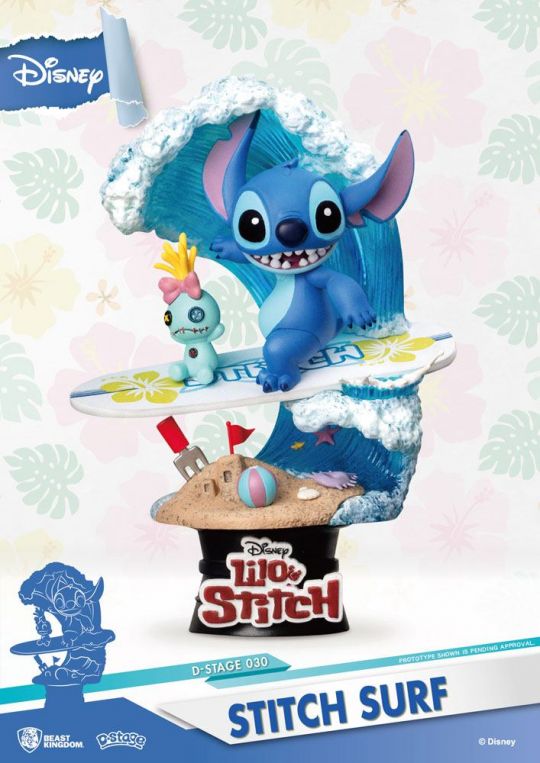 Figura Stitch Summer Lilo & Stitch Disney D-Stage
