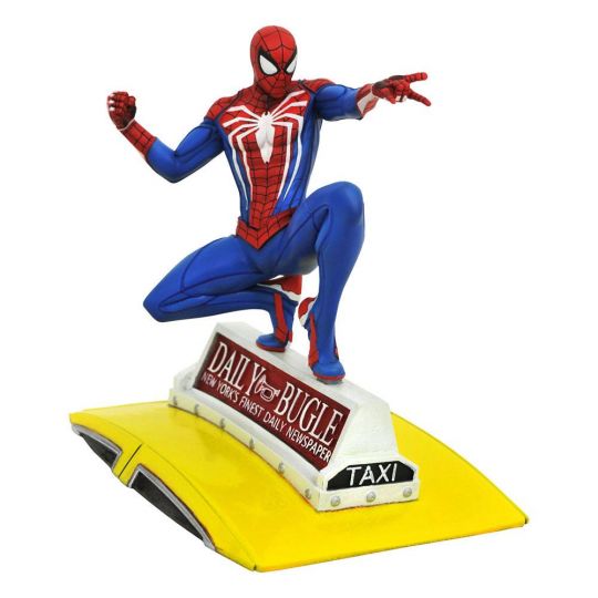 Figura Spider Man On Taxi Spider Man 2018 Marvel Video Game Gallery