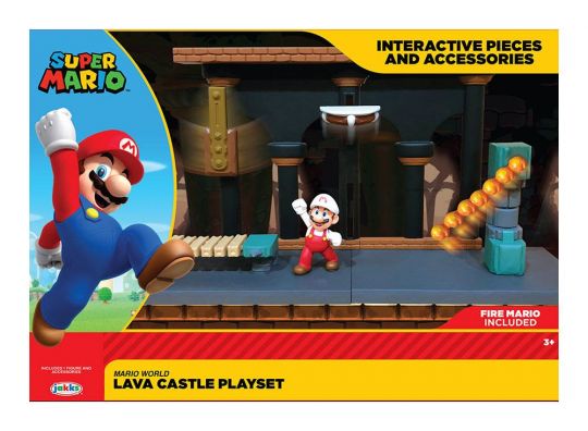 Figura Lava Castle World Of Nintendo Super Mario