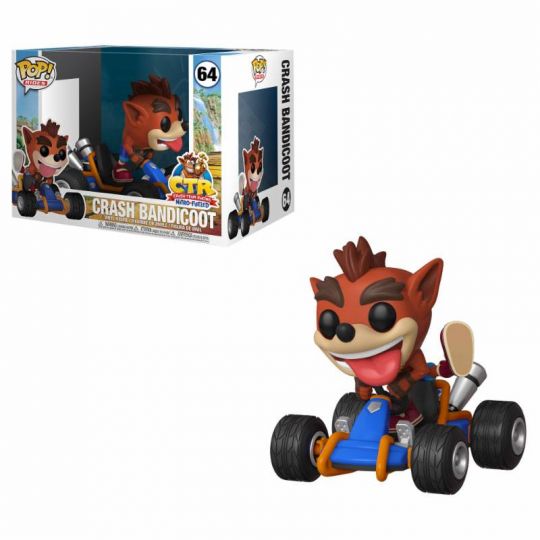 Figura Crash Bandicoot Crash Team Racing Pop!