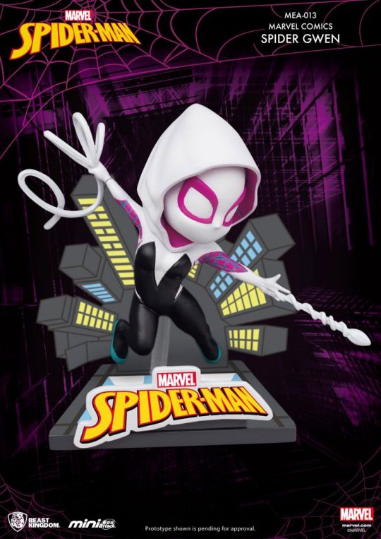 Figura Spider Gwen Marvel Comics Mini Egg Attack