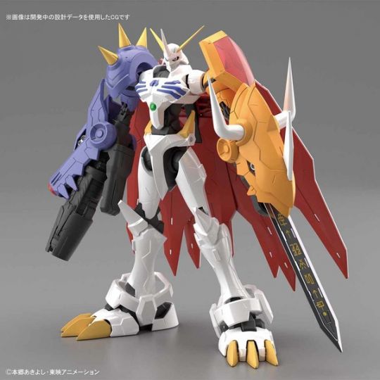 Figura Model Kit Omegamon Amplified Figure Rise Digimon Adventure