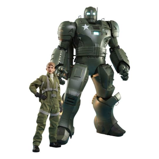 Figura Steve Rogers Y The Hydra Stomper What If Marvel Comics Hot Toys