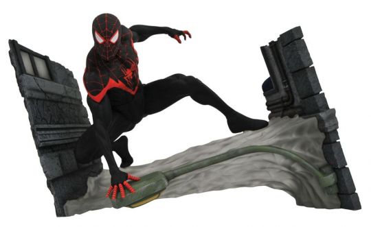 Figura Miles Morales Spider Man Marvel Gallery