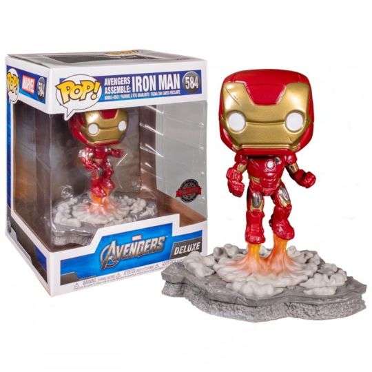 Figura Funko Avengers Assemble: Iron Man Exclusivo #584