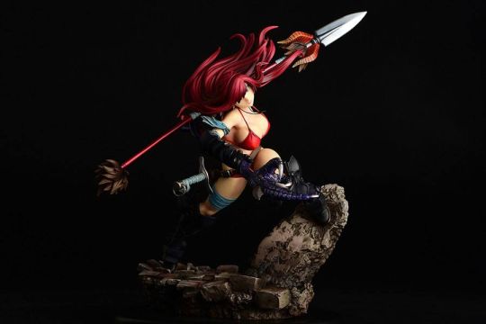 Figura Erza Scarlet The Knight Another Color Black Armor Fairy Tail
