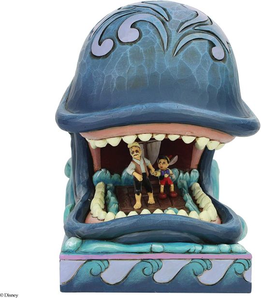 Figura Monstro Con Gepetto Y Pinocho Disney Traditions Jim Shore