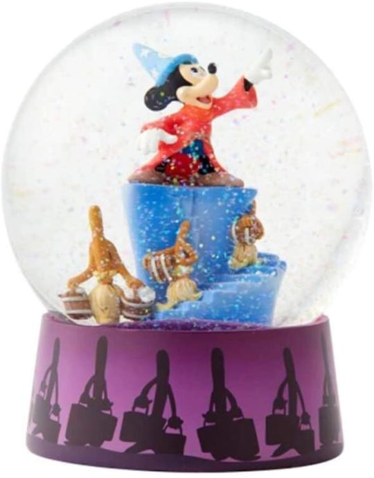 Figura Mickey Mouse Fantasia 2000 Bola De Nieve Disney Traditions Jim Shore