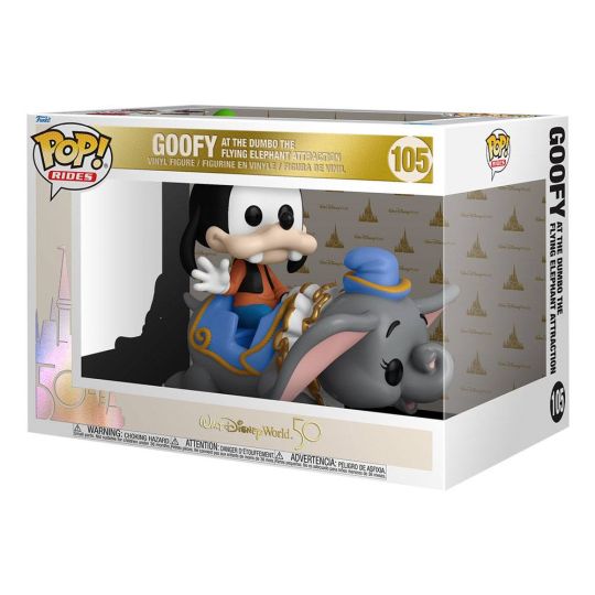 Figura Dumbo & Goofy 50 Aniversario Disney World Pop Rides 105