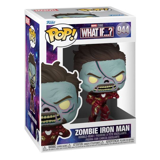 Figura Iron Man Zombie What If Marvel Comics Pop 944