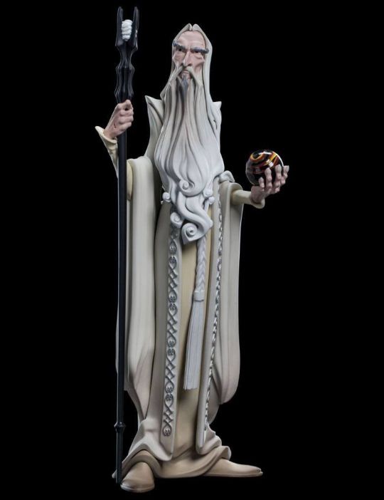 Figura Saruman El Señor De Los Anillos Mini Epics