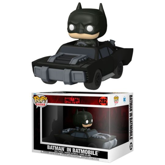 Figura Funko Batman En Batmobile #282