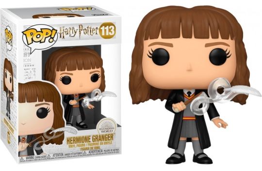 Figura Hermione Granger Levantando Pluma Harry Potter Pop 113